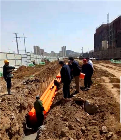 烟台MPP电力管施工安装图